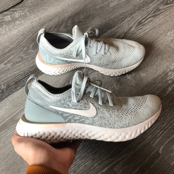 Wmns Epic React Flyknit Mica Green Size 